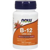 NOW Foods Vitamin B-12 1000 mcg 100 LOZ Вітамін В-12