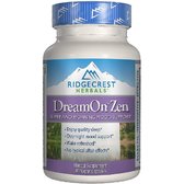 Природний Комплекс для Здорового Сну RidgeCrest Herbals DreamOn Zen, 60 Vegan Capsules