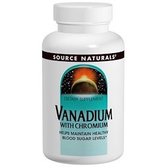 Source Naturals Vanadium with Chromium, 90 Tab