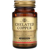 Solgar Chelated Copper 100 tab Хелат міді