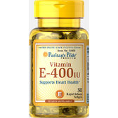 Puritan's Pride Vitamin E-400 IU-50 Softgels