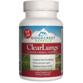 RidgeCrest Herbals, ClearLungs, 60 Veggie Caps (RCH134)