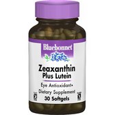 Bluebonnet Nutrition, Zeaxanthin Plus Lutein, 30 Softgels (858)