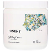 Thorne Research Cal-Mag Citrate Effervescent Powder 7.5 oz (214 g) Кальцій Магній шипучий порошок