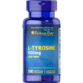 Puritan's Pride L-Tyrosine 500 mg Л-Тирозин 100 капсул