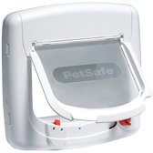 Дверцята PetSafe Staywell для котів до 7 кг з програмним ключем біла 25.2х24.1 см
