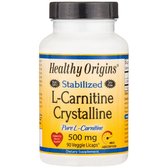 Healthy Origins, L-Carnitine Crystalline, 500 mg, 90 caps (HO41281)