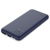 Зовнішній акумулятор Puridea Power Bank S3 15000mAh Rubber Blue/White (S3-Blue White)