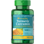 Puritan's Pride Turmeric Curcumin 500 mg Куркума 90 капсул