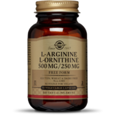 Solgar L-Arginine L-Ornithine Солгар Aргінін орнітин 500/250 mg 50 капсул