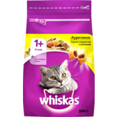 Сухий корм для дорослих кішок Whiskas з куркою 300г (5900951014055)