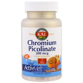 KAL Chromium Picolinate ActivMelt Cinnamon Bun 120 Micro Tablets (CAL-74490)