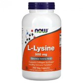 Амінокислота для спорту NOW Foods L-Lysine 500 mg Capsules 250 Veg caps