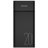 Зовнішній акумулятор Usams Power Bank 20000mAh Black (US-CD75)