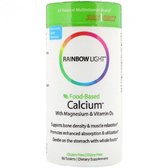 Rainbow Light Calcium with Magnesium & Vitamin D3 Кальцій, Магній та Вітамін D3 90 таблеток