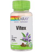 Solaray, Vitex, 400 mg, 100 VegCaps (SOR-01645)