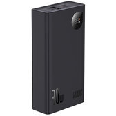 Зовнішній акумулятор Baseus Power Bank 20000mAh Adaman 2 Metal Digital Display 30W Black (PPAD050001)