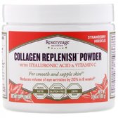 ReserveAge Nutrition Collagen Replenish Powder Колаген з гіалуроновою кислотою і вітаміном C зі смаком полуничний гібіскус 101 г