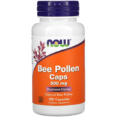 Now Foods Bee Pollen Бджолиний пилок 500 мг 100 капсул