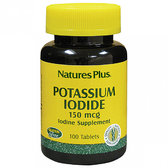 Natures Plus Potassium Iodide 150 mcg 100 tabs Йодистий калій