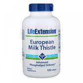 Life Extension European Milk Thistle 120 Softgels Розторопша