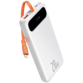 Зовнішній акумулятор Baseus Power Bank 10000mAh Block with Lightning 20W White (PPBLK-02)