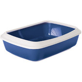 Туалет з бортиком Savic Iriz Nordic Litter Tray для котів синій 42х31х12.5 см