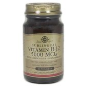 Solgar Sublingual Vitamin B12 5000 mcg Солгар Вітамін В 12 сублінгвальний 30 таблеток