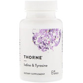 Thorne Research Iodine & Tyrosine 60 Caps Йод і Тирозин