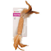 Пробковая іграшка для котів Flamingo Adamello Bag Soft Wood з котячої м'ятою