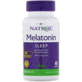 Natrol Melatonin, Time Release, 3 mg, 100 Tablets (NTL-00458)