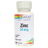 Solaray Zinc 50 mg 100 Veggie Caps Цинк