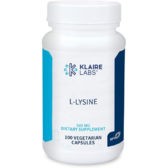 Klaire Labs L-Lysine L-лізин 500 мг 100 капсул