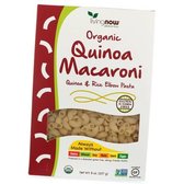 NOW Foods QUINOA MACARONI PASTA GF ORG 8 OZ Органічні макарони киноа