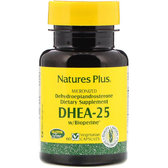 Nature's Plus DHEA-25 With Bioperine 60 Veggie Caps ДГЕА-25 з біоперіном