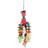 Іграшка для папуг Trixie дерев'яна різнокольорова 35 см (4011905589862)