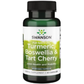 Swanson Turmeric Boswellia Tart Cherry Куркума, босвеллія та терпка вишня 60 капсул