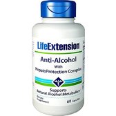 Life Extension Anti-Alcohol HepatoProtection Complex 60 Caps (LEX-22400)