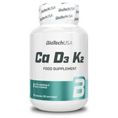 BioTech Ca-D3-K2 90 капсул