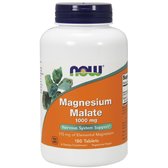 NOW Foods Magnesium Malate 1000 mg Vegetarian Tablets 180 tabs