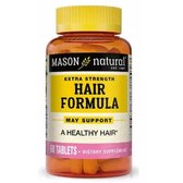 Mason Natural Extra Strength Hair Formula Формула для підвищеної міцності волосся 60 таблеток