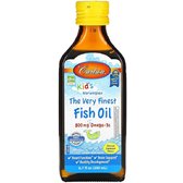 Carlson Labs Kid's The Very Finest Fish Oil 6.7 fl oz (200 ml) Natural Lemon Flavor Риб'ячий жир для дітей, натуральний лимонний смак