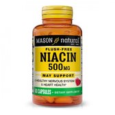 Mason Natural Niacin 500 mg Flush Free Ніацин 60 капсул