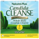 Nature's Plus, Candida Cleanse, 7 Day Program, 2 Bottles, 28 Capsules Each (NTP1116)