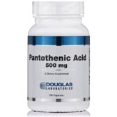 Douglas Laboratories Pantothenic Acid Пантотенова кислота 500 мг 100 капсул