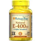 Puritan's Pride Vitamin E 400 МО 100% натуральний 250 капсул