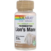 Solaray Organically Grown Fermented Lion's Mane Mushroom, 500 mg, 60 VegCaps (SOR-71983)