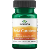 Swanson Beta-Carotene 25,000 IU (7,500 mcg RAE) Бета каротин 100 гелевих капсул