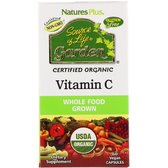 Nature's Plus Vitamin C, 500 mg, 60 Vegan Capsules (NTP30733)