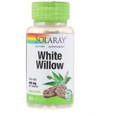 Solaray White Willow Bark 400 mg Біла верба 100 капсул